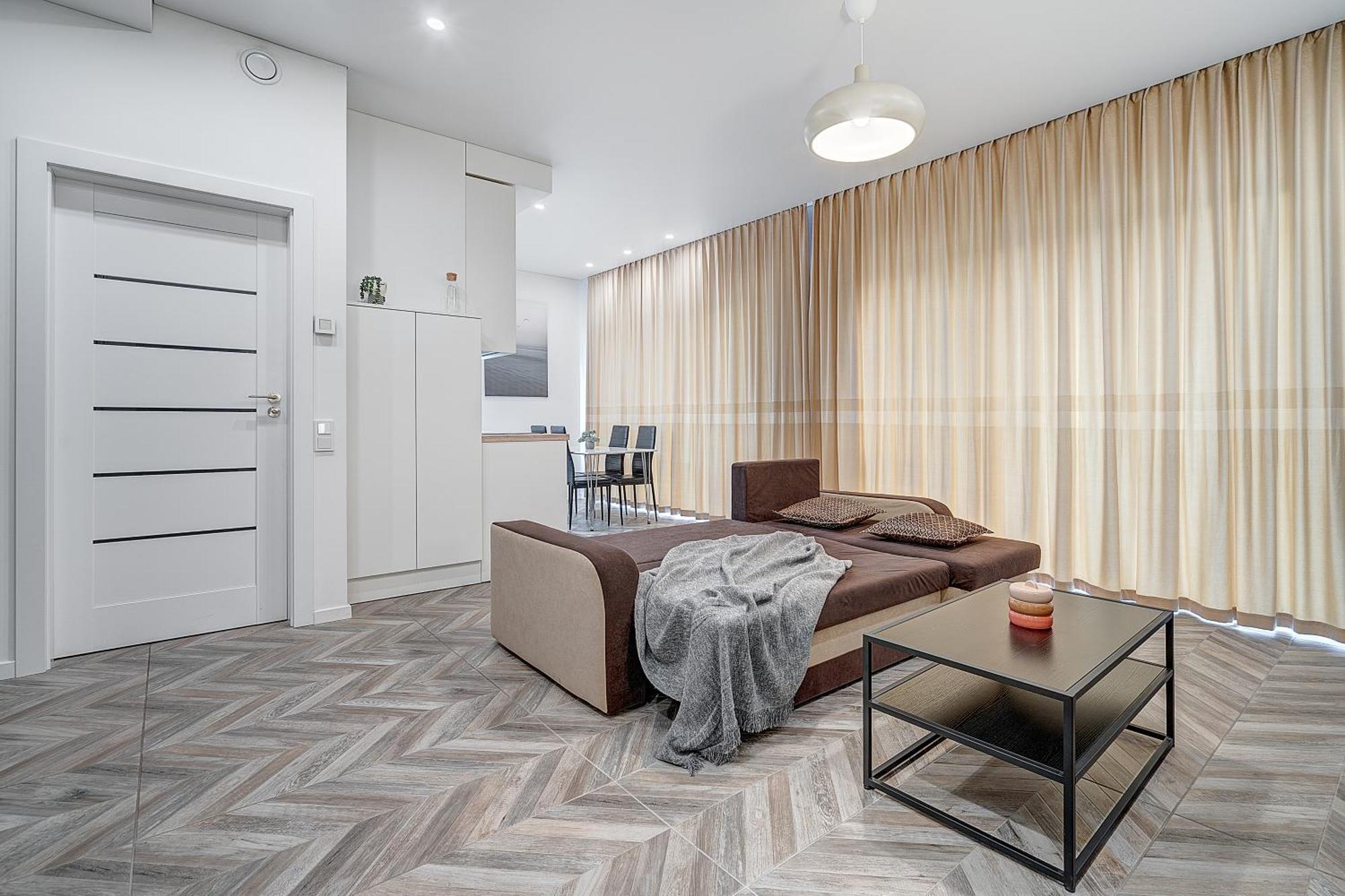Cohost I New Basteja Life Apartments W-Garage Prkg & Self Check-In VNO Quarto foto