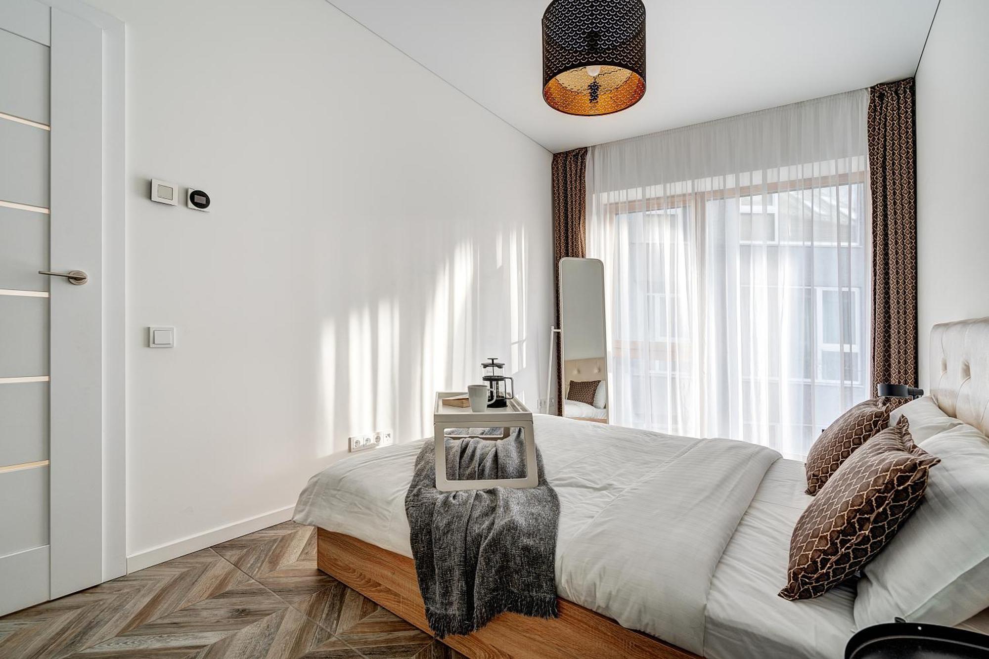 Cohost I New Basteja Life Apartments W-Garage Prkg & Self Check-In VNO Quarto foto
